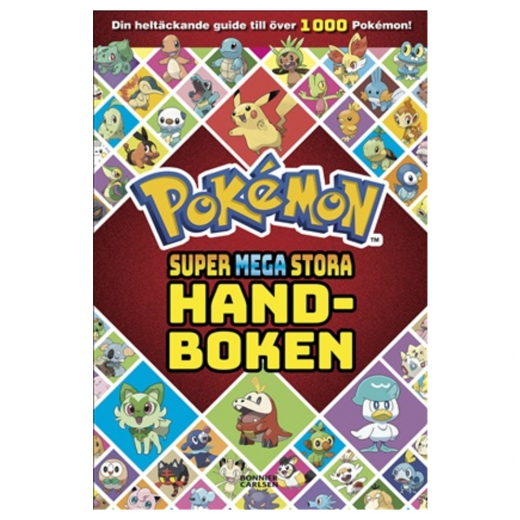 Pokémon - Supermegastora handboken i gruppen LEKSAKER / Barnböcker hos Spelexperten (9789179799205)