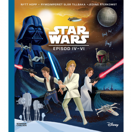 Star Wars. Episod IV-VI bilderbokssamling i gruppen LEKSAKER / Barnböcker hos Spelexperten (9789179811396)