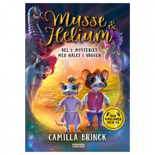Musse & Helium Del 1: Mysteriet med hålet i väggen i gruppen LEKSAKER / Barnböcker hos Spelexperten (9789179817961)