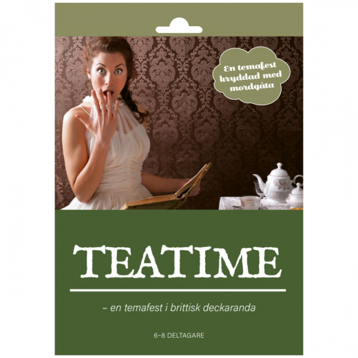 Svenska Mordgåtor - Teatime i gruppen SÄLLSKAPSSPEL / Escape Room hos Spelexperten (9789189093546)