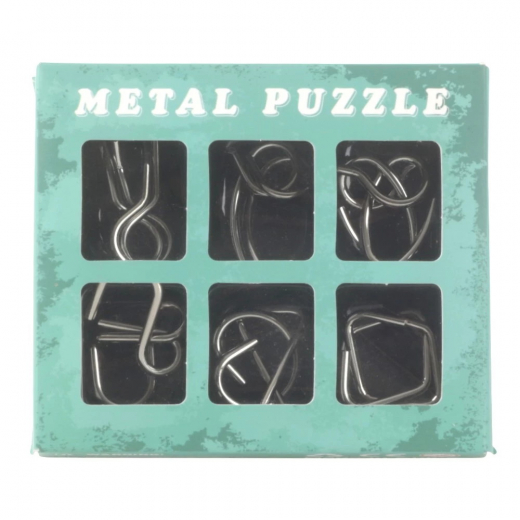 Metall Puzzle Set i gruppen SÄLLSKAPSSPEL / Knep & knåp hos Spelexperten (98108)