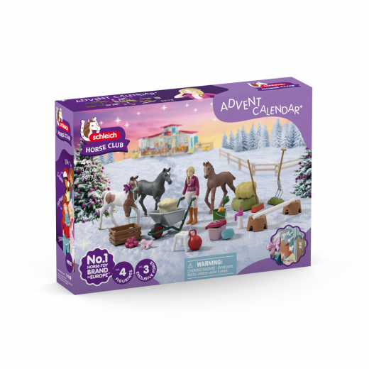 Schleich Horse Club adventskalender 2025 i gruppen LEKSAKER / Adventskalendrar hos Spelexperten (99178)