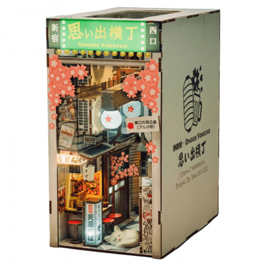 Anavrin Book Nook - Omoide Yokocho i gruppen PUSSEL / Book Nook hos Spelexperten (ABN02)