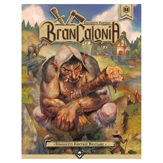 Brancalonia RGP: Spaghetti Fantasy Bestiary i gruppen SÄLLSKAPSSPEL / Rollspel / Brancalonia hos Spelexperten (ACBR007)