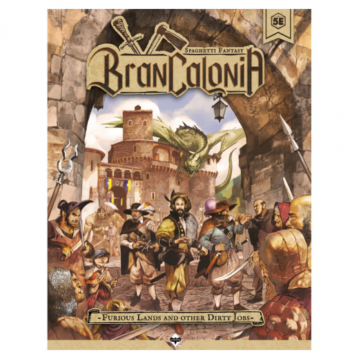 Brancalonia RGP: Furious Lands and other Dirty Jobs i gruppen SÄLLSKAPSSPEL / Rollspel / Brancalonia hos Spelexperten (ACBR008)