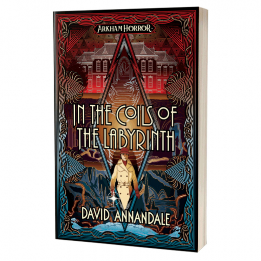 Arkham Horror Novel - In the Coils of the Labyrinth i gruppen  hos Spelexperten (ACOARKDANN004)