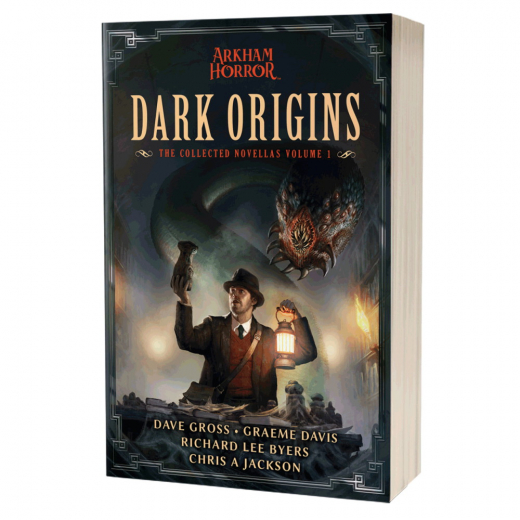 Arkham Horror Novel - Dark Origins i gruppen  hos Spelexperten (ACOARKDGRO001)