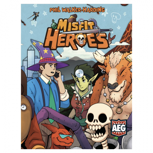 Misfit Heroes i gruppen SÄLLSKAPSSPEL / Kortspel hos Spelexperten (AEG1013)