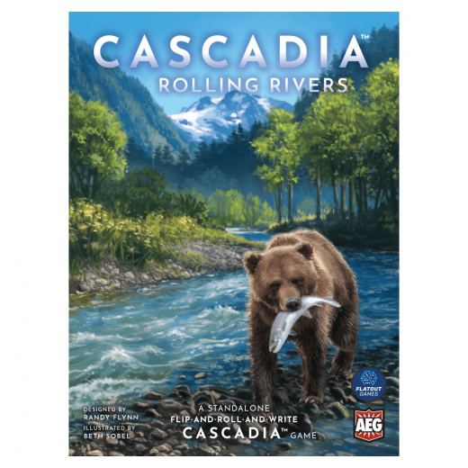 Cascadia: Rolling Rivers i gruppen SÄLLSKAPSSPEL / Strategispel hos Spelexperten (AEG1062)