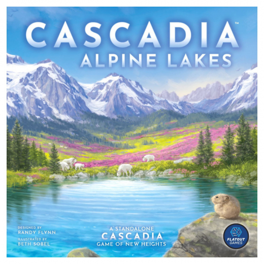 Cascadia: Alpine Lakes i gruppen SÄLLSKAPSSPEL / Familjespel hos Spelexperten (AEG1123)