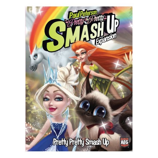 Smash Up: Pretty Pretty Smash (Exp.) i gruppen SÄLLSKAPSSPEL / Expansioner hos Spelexperten (AEG5507)