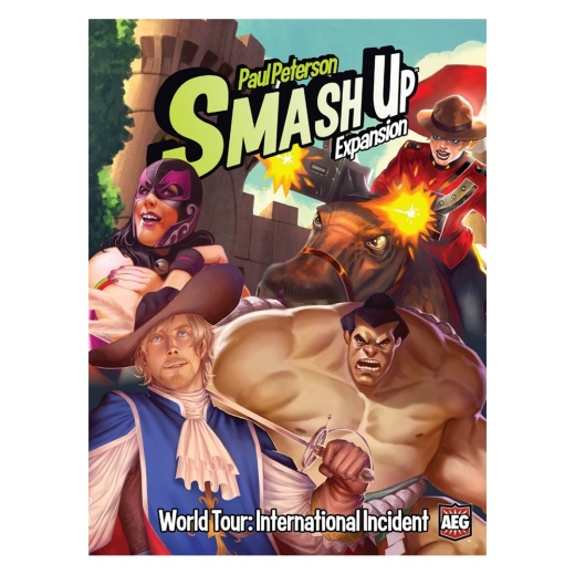 Smash Up: World Tour - International Incident (Exp.) i gruppen SÄLLSKAPSSPEL / Expansioner hos Spelexperten (AEG5516)