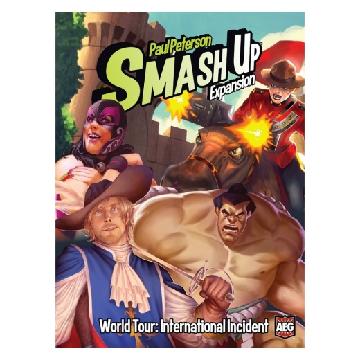 Smash Up: World Tour - International Incident (Exp.) i gruppen SÄLLSKAPSSPEL / Expansioner hos Spelexperten (AEG5516)
