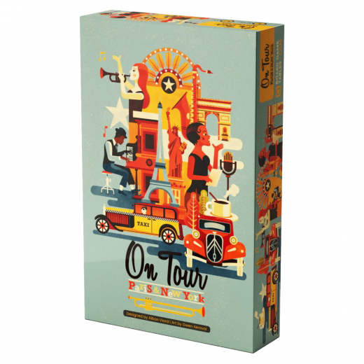 On Tour: Paris & New York i gruppen SÄLLSKAPSSPEL / Strategispel hos Spelexperten (ALL2321)