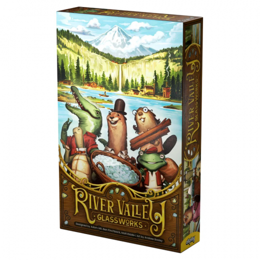 River Valley Glassworks i gruppen SÄLLSKAPSSPEL / Strategispel hos Spelexperten (ALL2359)