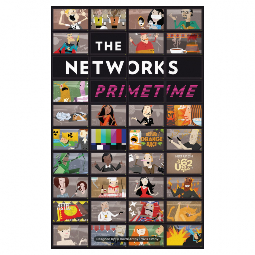 The Networks: Primetime i gruppen SÄLLSKAPSSPEL / Strategispel hos Spelexperten (ALL2375)