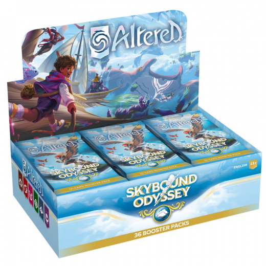 Altered TCG: Skybound Odyssey Booster Display i gruppen SÄLLSKAPSSPEL / Kortspel hos Spelexperten (ALTBST04EN-DIS)
