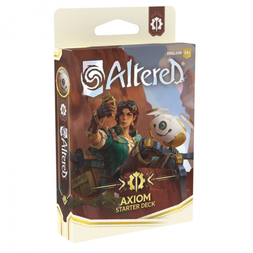 Altered TCG: Axiom Starter Deck i gruppen SÄLLSKAPSSPEL hos Spelexperten (ALTDISSD01EN-AXI)