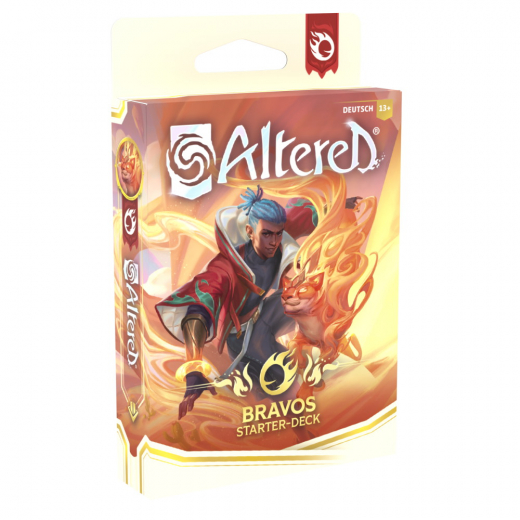 Altered TCG: Bravos Starter Deck i gruppen SÄLLSKAPSSPEL / Kortspel hos Spelexperten (ALTDISSD01EN-BRA)