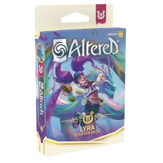 Altered TCG: Lyra Starter Deck i gruppen SÄLLSKAPSSPEL / Kortspel hos Spelexperten (ALTDISSD01EN-LYR)