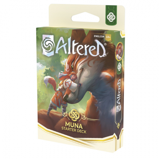 Altered TCG: Muna Starter Deck i gruppen SÄLLSKAPSSPEL / Kortspel hos Spelexperten (ALTDISSD01EN-MUN)