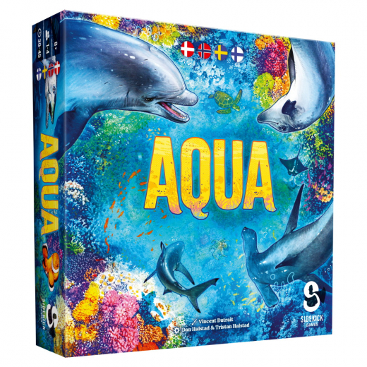 Aqua: Biodiversity in the oceans (Swe) i gruppen SÄLLSKAPSSPEL / Strategispel hos Spelexperten (AMDAQU01NOR)