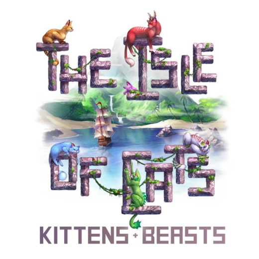 The Isle of Cats: Kittens + Beasts (Exp.) i gruppen SÄLLSKAPSSPEL / Expansioner hos Spelexperten (AMDCOK617)