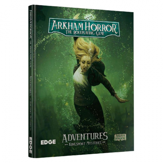 Arkham Horror RPG: Kingsport Mysteries - Adventures i gruppen SÄLLSKAPSSPEL / Rollspel hos Spelexperten (AMDESDPSAH06EN)