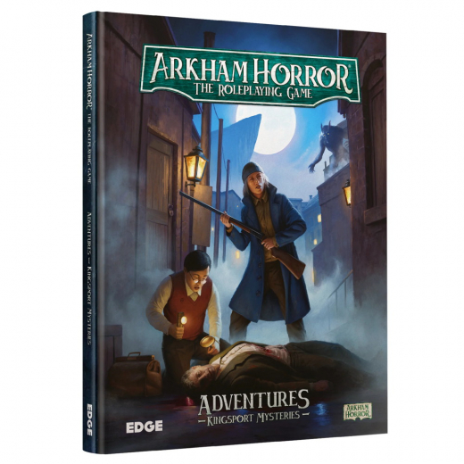 Arkham Horror RPG: Kingsport Mysteries - Adventures i gruppen SÄLLSKAPSSPEL / Rollspel hos Spelexperten (AMDESDPSAH06EN)
