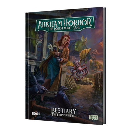 Arkham Horror RPG: The Thompson Files - Bestiary i gruppen SÄLLSKAPSSPEL / Rollspel / Arkham Horror RPG hos Spelexperten (AMDESDPSAH11EN)