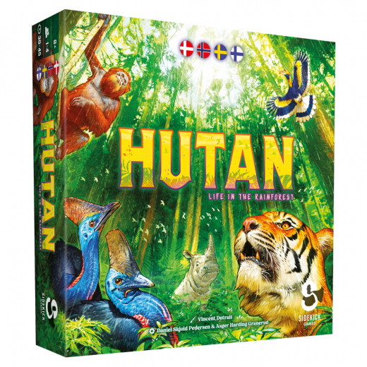 Hutan: Life in the Rainforest (Swe) i gruppen SÄLLSKAPSSPEL / Familjespel hos Spelexperten (AMDHUT01NOR)