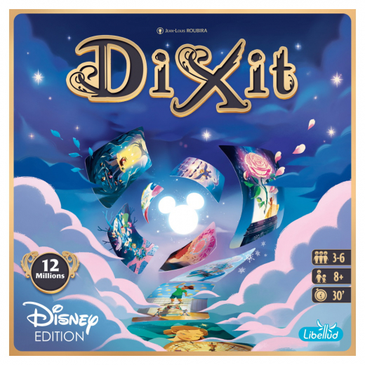 Dixit: Disney Edition (Swe) i gruppen SÄLLSKAPSSPEL / Familjespel hos Spelexperten (AMDLIBDIXDIS01NOR)