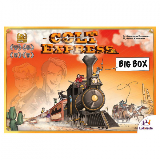 Colt Express Big Box (Eng) i gruppen SÄLLSKAPSSPEL / Familjespel hos Spelexperten (AMDLUCOEX11EN)