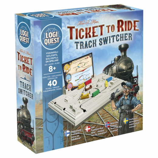 Logiquest: Ticket to Ride - Track Switcher (Swe) i gruppen SÄLLSKAPSSPEL / Knep & knåp hos Spelexperten (AMDMIXLQ02)