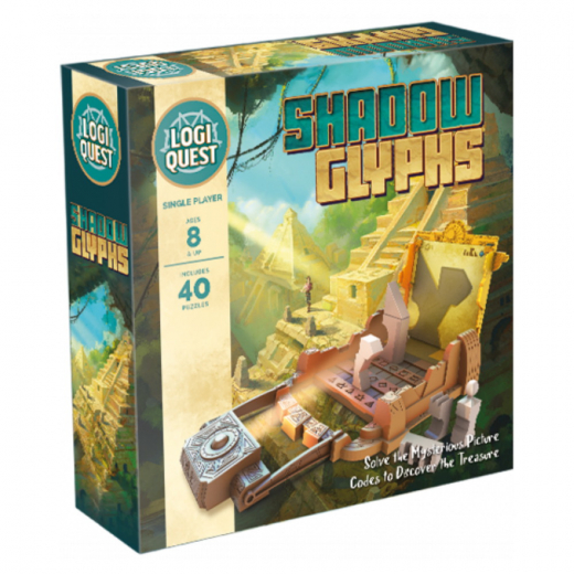 Logiquest: Shadow Glyphs (Eng) i gruppen  hos Spelexperten (AMDMIXLQ03)