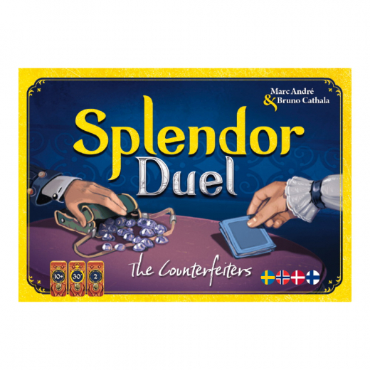 Splendor Duel: The Counterfeiters (Exp.) (Swe) i gruppen SÄLLSKAPSSPEL / Expansioner hos Spelexperten (AMDSCSPL2P02NOR)