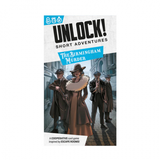 Unlock! Short Adventures - The Birmingham Murder i gruppen SÄLLSKAPSSPEL / Escape Room hos Spelexperten (AMDSCUNLSH09)