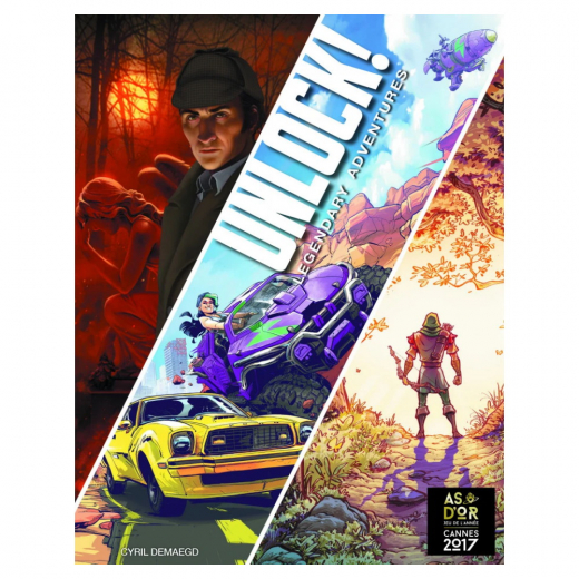 Unlock! Legendary Adventures i gruppen SÄLLSKAPSSPEL / Escape Room hos Spelexperten (AMDUNLOCK09)