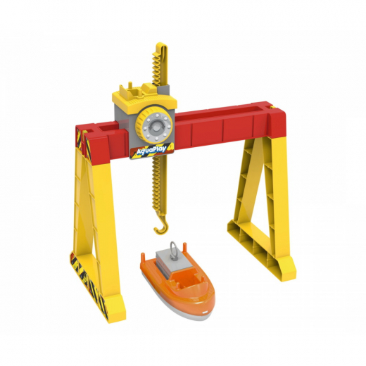 AquaPlay Container Kran Set i gruppen  hos Spelexperten (AQ124)