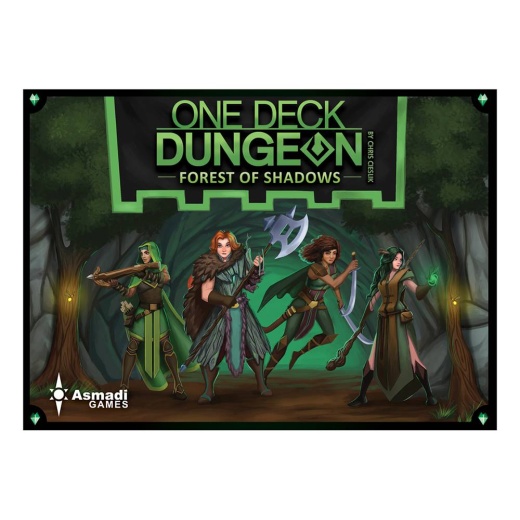 One Deck Dungeon: Forest of Shadows i gruppen SÄLLSKAPSSPEL / Kortspel hos Spelexperten (ASI0081)