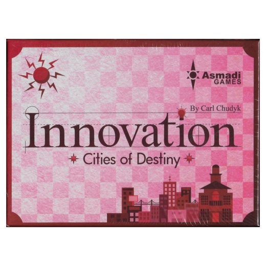 Innovation: Cities of Destiny (Exp.) i gruppen SÄLLSKAPSSPEL / Expansioner hos Spelexperten (ASI0153)