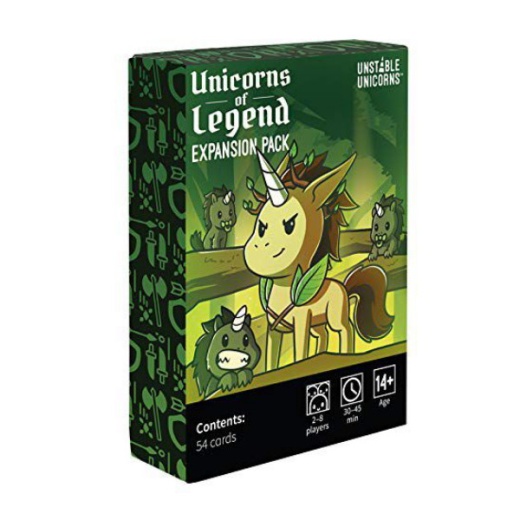 Unstable Unicorns: Unicorns of Legend (Exp.) i gruppen SÄLLSKAPSSPEL / Expansioner hos Spelexperten (ASM34977)