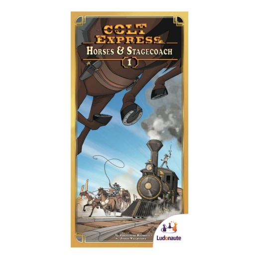 Colt Express: Horses & Stagecoach (Exp.) i gruppen  hos Spelexperten (ASM7679)