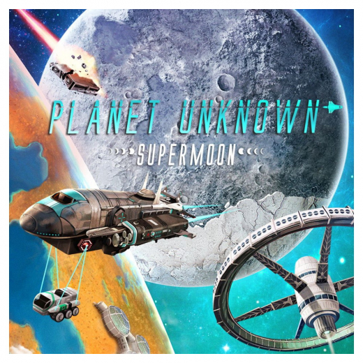 Planet Unknown: Supermoon (Exp.) i gruppen SÄLLSKAPSSPEL / Expansioner hos Spelexperten (ASS1505)