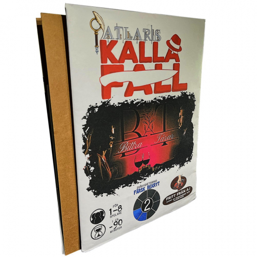Atlaris Kalla Fall - Bittra Tårar i gruppen SÄLLSKAPSSPEL / Escape Room / Mordgåtor & utredningar hos Spelexperten (AT-1)
