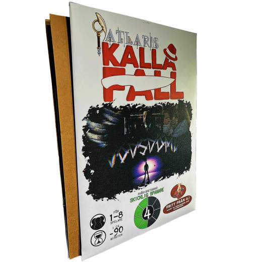 Atlaris Kalla Fall - Dödsdömd i gruppen SÄLLSKAPSSPEL / Escape Room / Mordgåtor & utredningar hos Spelexperten (AT-2)