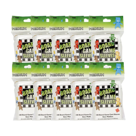 Sleeves Arcane Tinmen - 57 x 89 mm 10 pack i gruppen SÄLLSKAPSSPEL hos Spelexperten (AT10403-10p)