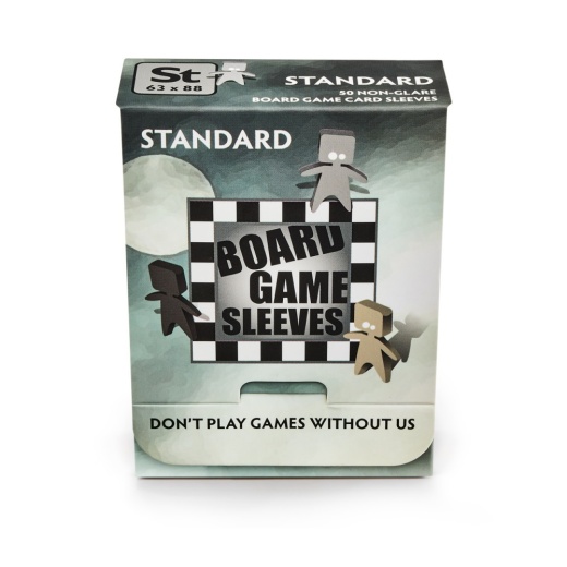 Sleeves Arcane Tinmen - 63 x 88 mm Non-Glare i gruppen Nyheter hos Spelexperten (AT10426)