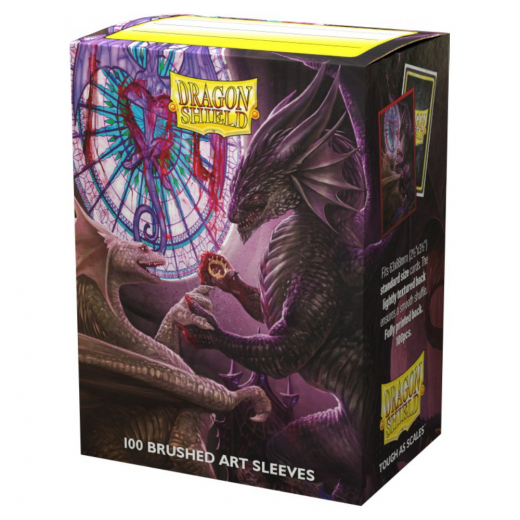 Sleeves Dragon Shield - 63 x 88 mm Valentine Dragon 2022 i gruppen  hos Spelexperten (AT12077)