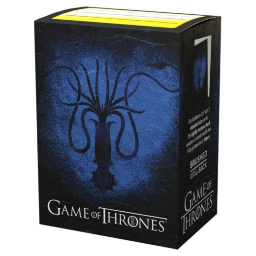 Sleeves Dragon Shield - 63 x 88 mm House Greyjoy i gruppen  hos Spelexperten (AT16032)